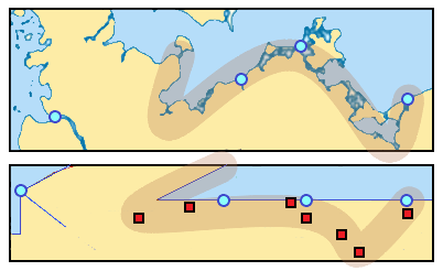 Östersjökust enligt Ptolemaios.png